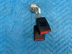 1k0-857-739-m-qvz Volkswagen Oem Vw Jetta Sportwagen Rear Seat Belt Buckle Black 1k0857739mqvz 2010-2014