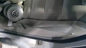 212.vw1n01 Volkswagen Driver Left Rear Seat Belt Retractor Fits 01 Passat 3763874