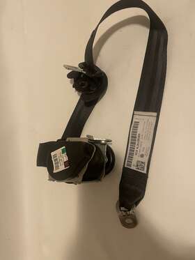 3c1857706t Volkswagen 2009-2017 Cc Front Right Passenger Side Seat Belt Black Oem