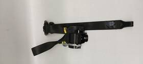 5c5857706fraa Volkswagen Ft12-ft19 Beetle Front Seat Belt Passenger Retractor Black Oem