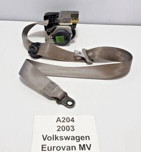 7d0857806 Volkswagen 99-04 Oem Eurovan Mv Front Right Seat Belt Retractor With Trim