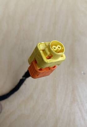 8k0971613b Volkswagen 8k0971613 Vw Audi Mercedes Porsche Wiring Harness Plug Srs Connector 2 Wire Oem
