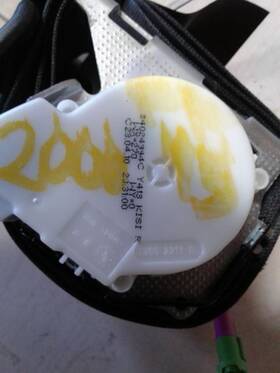 212.vo1l11 Volvo Xc60 2011 Seat Belt Rear 329613 212.vo1l11 Volvo Xc60 2011 Seat Belt Rear 329613