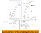 W504776s437m Ford Oem Rear Seat Belt Assembly Upper Bolt