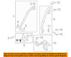 W713603s442 Ford Oem Rear Seat Belt Anchor Bolt