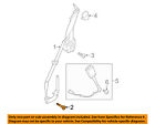 W716977s439 Ford Oem Mustang Front Seat Belt Assembly Bolt