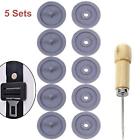 Ya-btn-gry-5 Seat Belt Button Buckle Clip Stop Universal Fit 696535215394