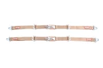 Racerdirect New Pair 2"' Latch & Link Seat Belt Pt Racing Tan. Fixed Price $99.99.
