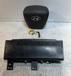 2015-2017 Hyundai Sonata Steering Wheel & Left Driver Knee. Fixed Price $299.99.