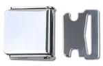 Buckle Chrome Lid + Tongue, Classic Car Vintage Style. Fixed Price $32.50.