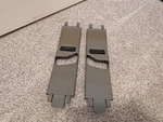 Mercedes Benz W124 Belt Height Adjustment Cover Set + Gray Grey. Fixed Price $50.00.
