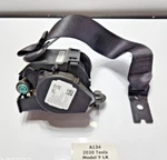 20-23 Oem Tesla Model Y Rear Left Driver Side Retractor. Fixed Price $105.04.