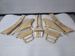 07-13 Mercedes W221 S63 S600 Headliner Interior Trim Beige Suede Alcantara. Fixed Price $392.04.