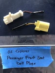04 05 06 Ford Expedition Front Passenger Right Seat Belt Buckle Plugs 210-01307. Fixed Price $23.97.