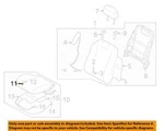 Mazda Oem 10-11 3 Seats Tracks Front Components-cushion Cover BBM58811102. Fixed Price $358.65.