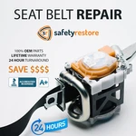For Dual Stage Seat Belt Repair - All Makes & Models Safety Restore. Fixed Price $74.98.