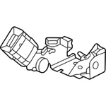 Honda 04823-3W0-A00ZA Right Outer Seat Belt Buckle For 23-24 Hr-v New Genuine. Fixed Price $54.97.