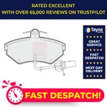 Brake Pads Set Fits Audi A4 B5 1.8 Front 96 To 01 8E0615115B 8E0698151B Quality. Fixed Price $37.19.