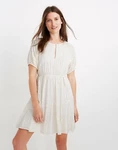 Nwt Madewell P6, 10, 12, 14 Eyelet Tassel-tie Mini Dress White AL321 $128. Fixed Price $24.99.