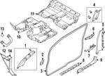 Genuine Nissan 2022-2024 Frontier Cowl Kick Panel 66901-9BU0A. Fixed Price $63.17.