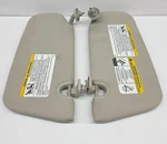 2007-2017 Jeep Compass Driver & Passenger Sun Visor Pair Set Gray Cloth. Fixed Price $94.99.