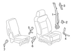 Oem New 14-16 Cadillac Chevrolet Gmc Front Seat Belt Retractor Right 19351678. Fixed Price $210.00.
