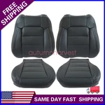 2015-2023 Ford Mustang Gt V6 V8 Front Bottom / Back Leather Seat Cover Black. Fixed Price $110.15.