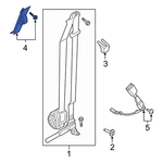 Ford Ranger 2019-2023 KB3Z26602B82AA Front Seat Belt Height Adjuster. Fixed Price $64.35.