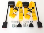 Bmw E10 Automatic Seat Belt Yellow Set Of Pieces 1502 1602 1802 2002 - New. Fixed Price $165.00.