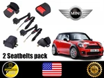 For All Mini 2 Car Belts Front Seats High Quality Adjustable Elastic Fit. Fixed Price $109.99.