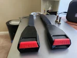 Saab Front Seat Belt Buckles. 9680273 9680406. Fixed Price $140.00.