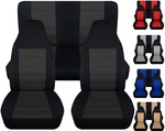 Fits 1968-1976 Volkswagon Beetle Front And Rear Car Seat Covers Two Tone. Fixed Price $159.99.