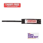 Simpson Safety 36000BK, Kit Black Nylon 2 Strap Arm Restraints Performance Parts. Fixed Price $108.46.