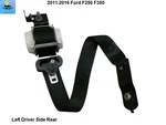 BC3Z26611B69AA 11-16 Ford F250 F350 Crew Left Rear Retractor. Fixed Price $99.00.