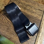 Am Safe Nos Lap Belt Extender Airplane Airline Seat Black Never Used. Fixed Price $22.00.