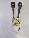 Very Nice Pair Used Original Porsche 911 912E 930 Seat Belt Receivers #14. Fixed Price $175.00.