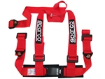 Sparco Racing Seat Belt Safety Harness Street Red 2-INCH 3-POINT Bolt-in. Fixed Price $138.80.