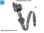 732100C040E0 05 06 Toyota Tundra Crew Right Front Retractor. Fixed Price $109.00.
