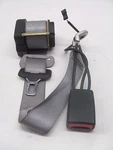 00-02 Mercedes S500 Rear Middle Seat Belt W Buckle Receiver Gray Oem KM509315. Fixed Price $35.00.