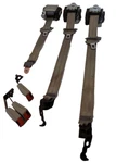 04-10 Audi A8 Quattro Left Right Rear Center Seat Belt Retractors W/ Buckles Oem. Fixed Price $54.00.