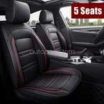 For 2007-2021 Subaru Impreza Full Set 5 Seat Covers Front&rear Leather Black+red. Fixed Price $65.59.