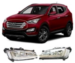 (set L+r) For Santa Fe (5 Seats Sport 2013-2016 Bumper Lamp Foglight. Fixed Price $180.62.