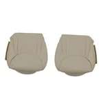 Perforated Front Driver & Passenger Side Bottom Microfiber Leather Seat Tan. Fixed Price $57.31.