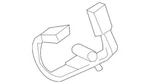 Genuine Buckle Set Rear Seat Belt *YR240L* (light Cream Ivory) 4823SNEA01ZB. Fixed Price $52.64.