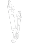 Gm Oem 03-08 Express 1500 Rear Seat Belts-inner Buckle 19148948. Fixed Price $111.62.