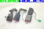 Set Jaguar Xj X351 10-19 Rear Lower Seat Belt Buckle Receiver Right Left Ctr. Fixed Price $47.49.