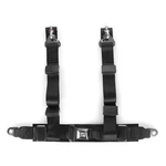 Retrobelt Four Point Seat Harness For Classic Hot Rods Push Button Black. Fixed Price $126.99.