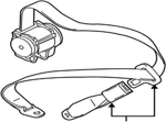84906-65871-R8H Suzuki Belt Set,rr Ctr 8490665871R8H, New Genuine Oem Part. Fixed Price $310.73.