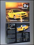 2002 Mazda PROTEGE5 Original 1-PAGE Brochure Spec Sheet Card. Fixed Price $9.56.
