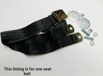 International Harvester Scout & 800 Period Correct Latch Lap Seat Belt Kit. Fixed Price $39.95.